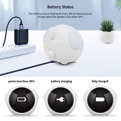 Emoji Alarm Clock Night Light Lamp IMAGE 9