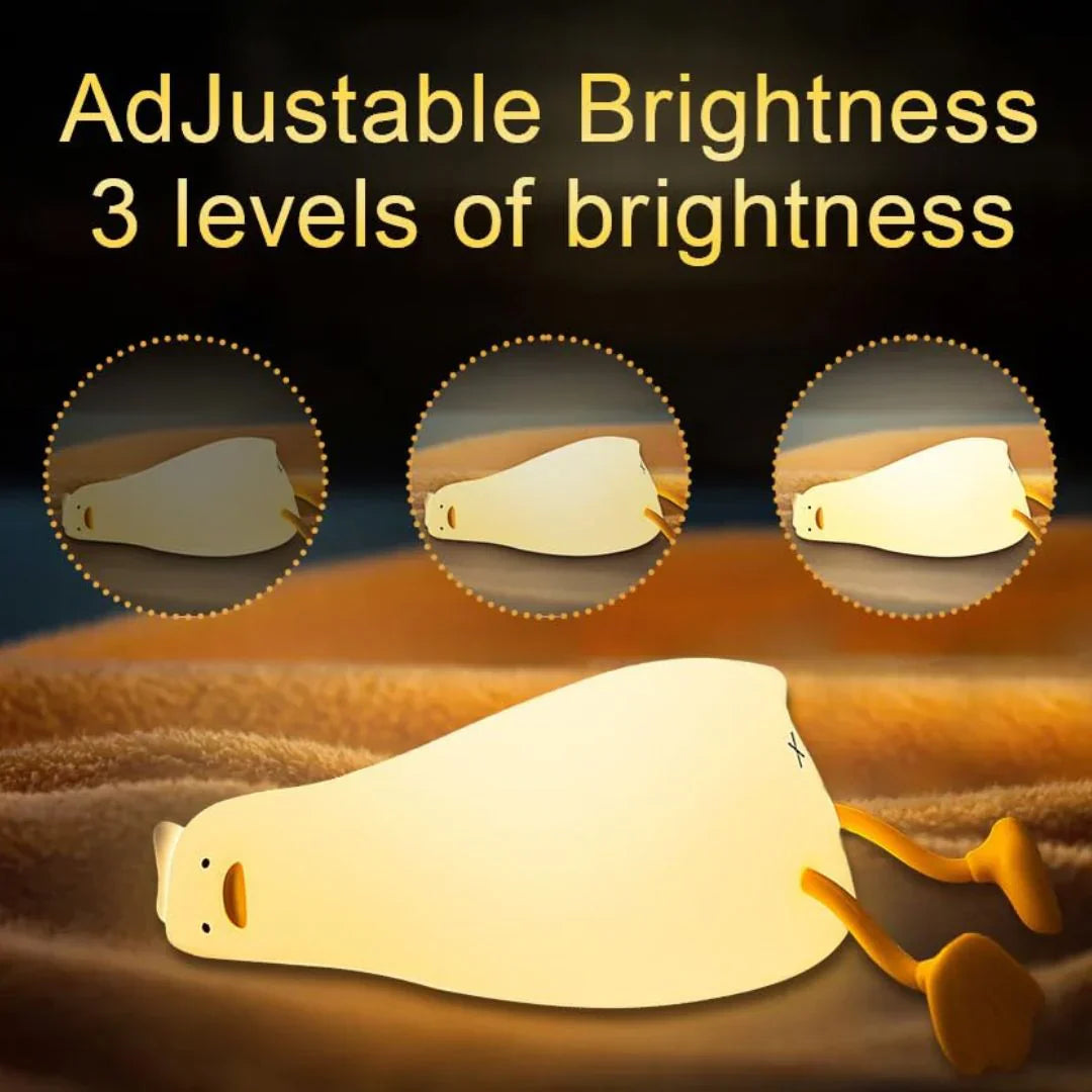 Sleeping Cute Duck Touch Sensor Lamp