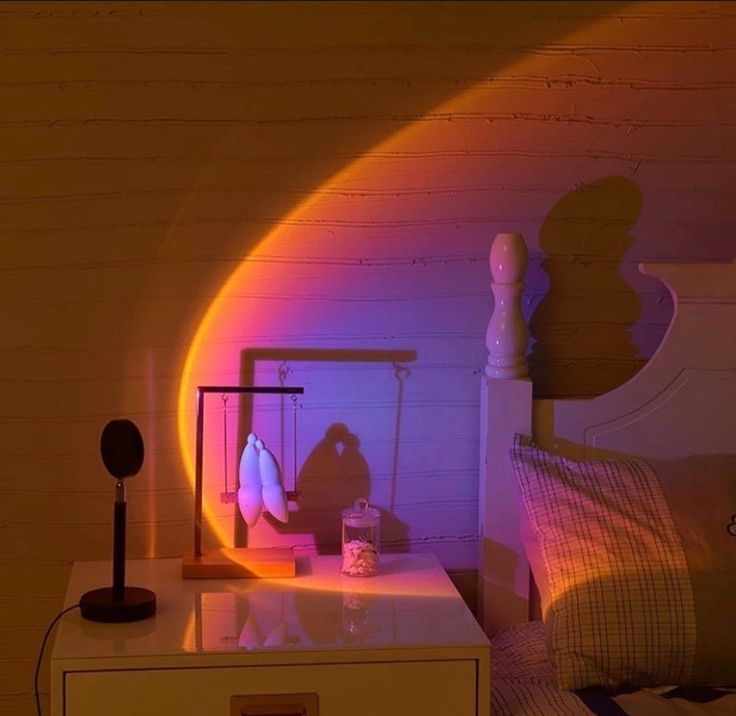 Sunset Lamp Projection Night Light lamp Light With Remote