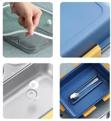 Personalized Stainless Steel Leakproof Bento Lunchbox