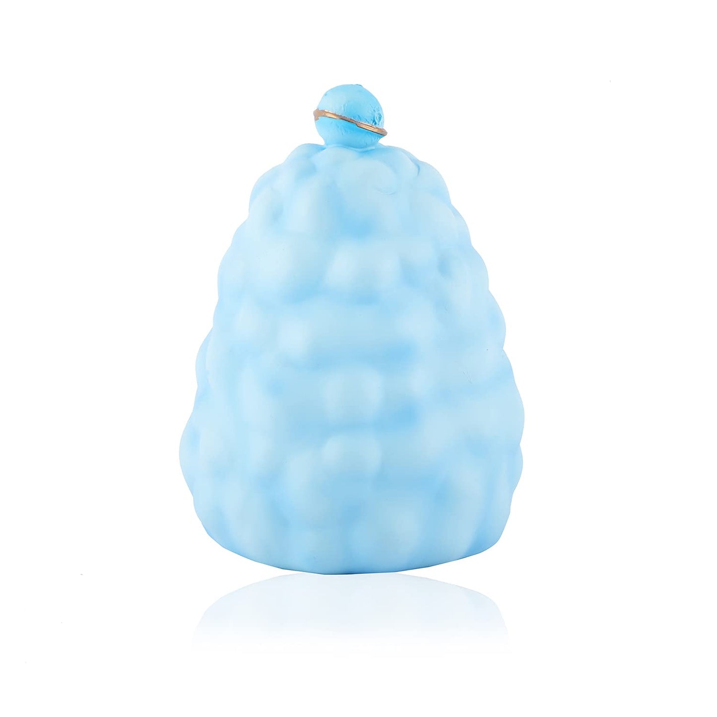 Stellar LED Night Lamp Resin Night Light Boy Statue for Kids Battery Powered Night Light Cute Bedside Lamp Resin Night Light Rechargeable Table Lamp for Kids Bedroom, Home decor, Office, Showcase (Blue)