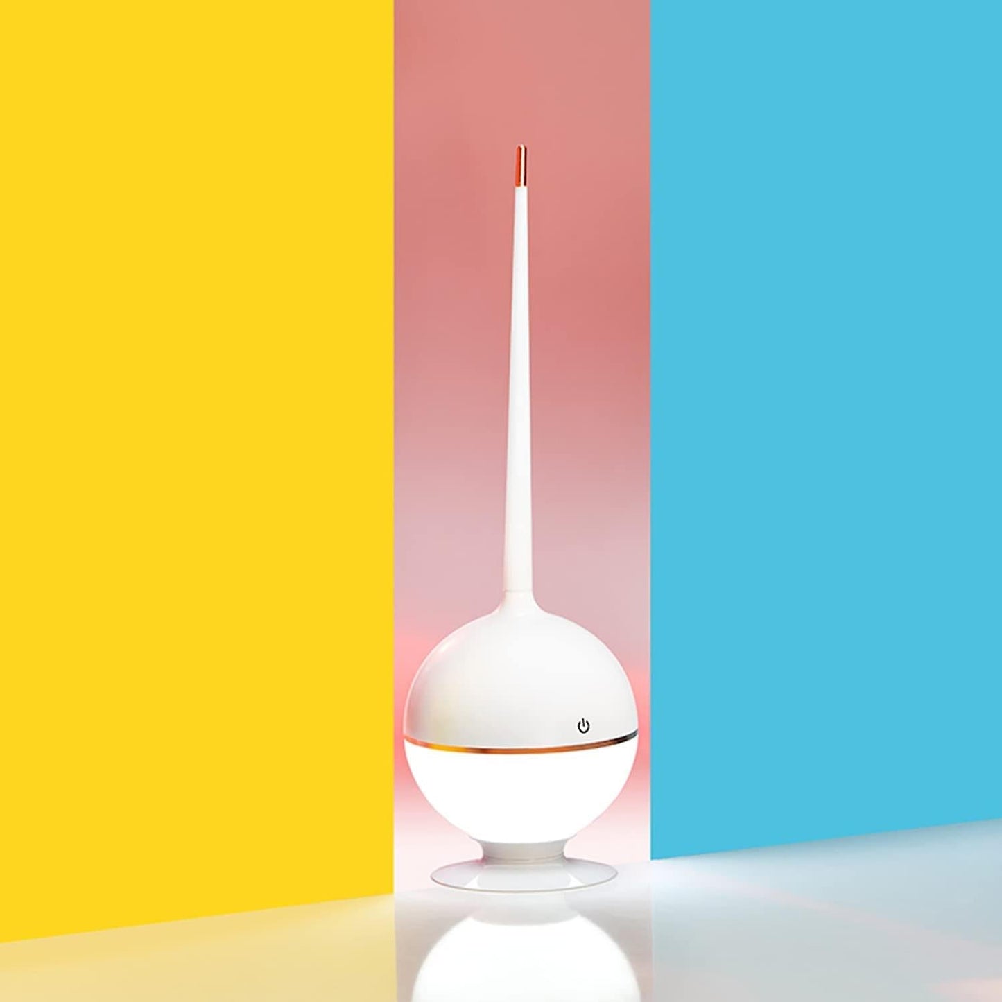 Poke Ball Desk Table Lamp, Portable LED Light ,Bendable, Touch Table Lamp, Adjustable Intensity Light Eye-Care Lights for Reading ,Relax Sleep Living Room & Bedroom.