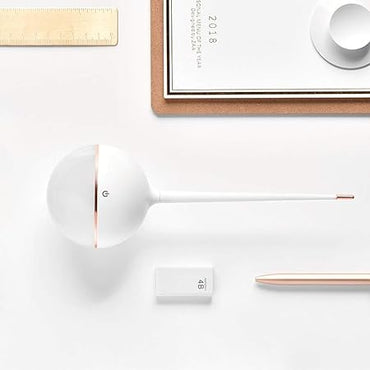 Poke Ball Desk Table Lamp, Portable LED Light ,Bendable, Touch Table Lamp, Adjustable Intensity Light Eye-Care Lights for Reading ,Relax Sleep Living Room & Bedroom.