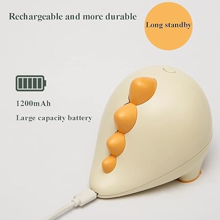 Cute Dinosaur Alarm Clock with USB Charging Port, 2 Alarms Loud LED Display, Snooze Function, Desk Clock Adjustable Ringtone Timed Reminder Dual Alarms, Snooze, Digital Display, Nap Timer, 8 Levels Adjustable Volume for Kids