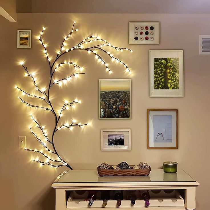 Tree Branch Wall Light â Aesthetic Glow for Serene Spaces And Fairytale House vibe