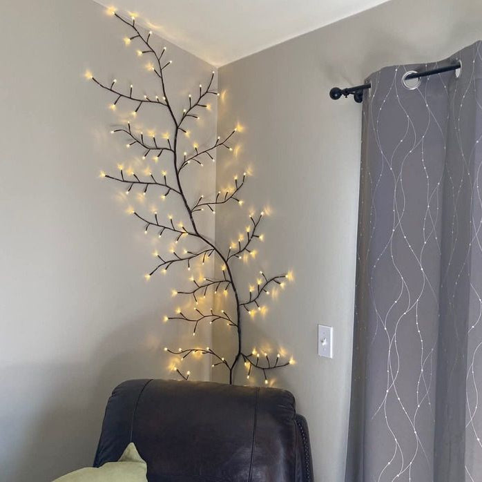 Tree Branch Wall Light â Aesthetic Glow for Serene Spaces And Fairytale House vibe