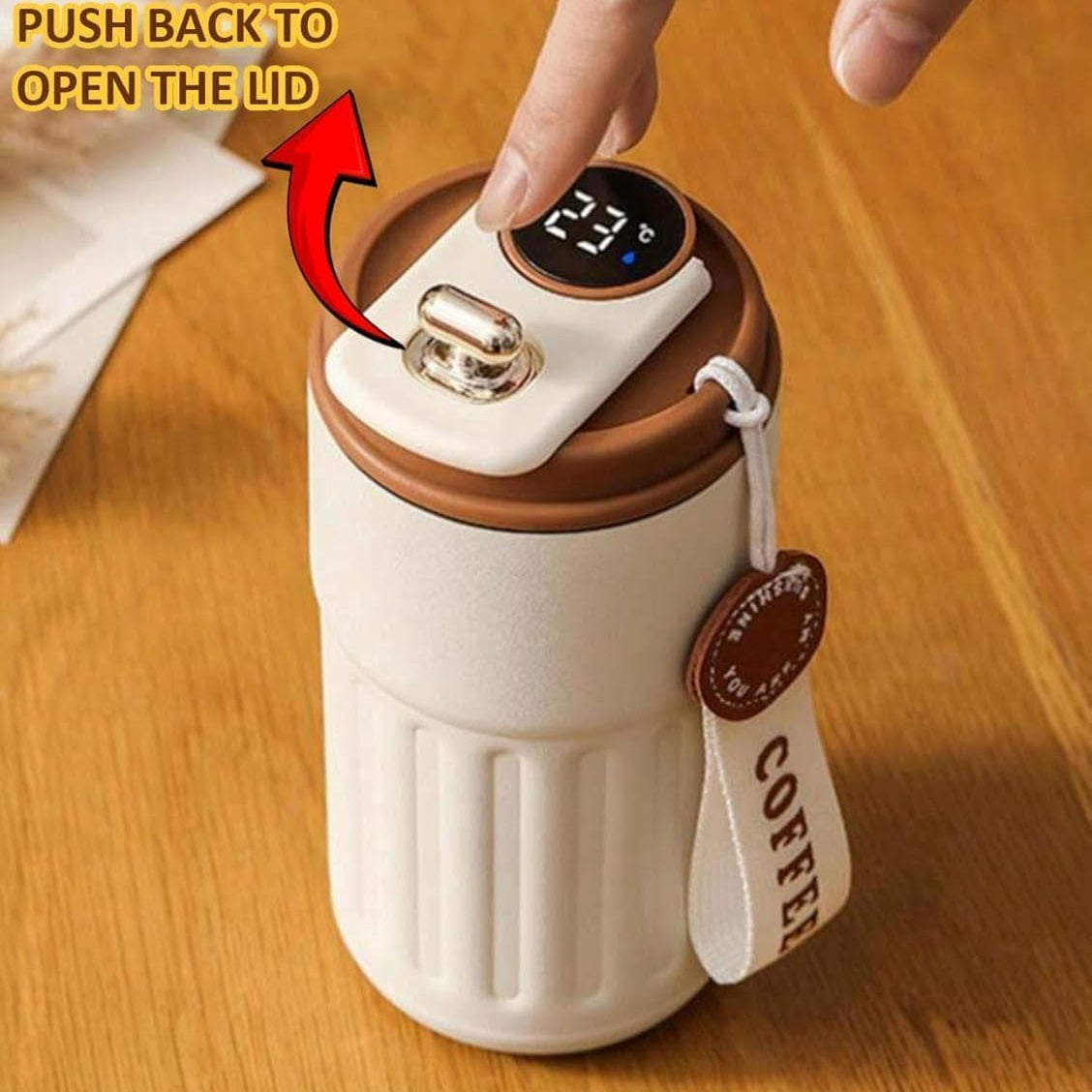 CozyCup Insulated Tumbler – Leak-Proof, Non-Slip & Long-Lasting Warmth