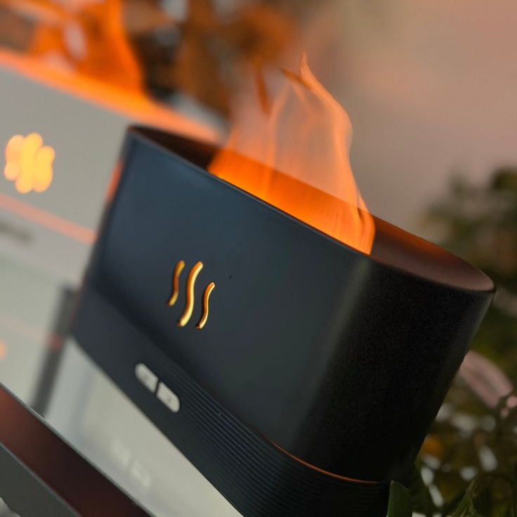 Flame Effect Humidifier – Calm Meets Style