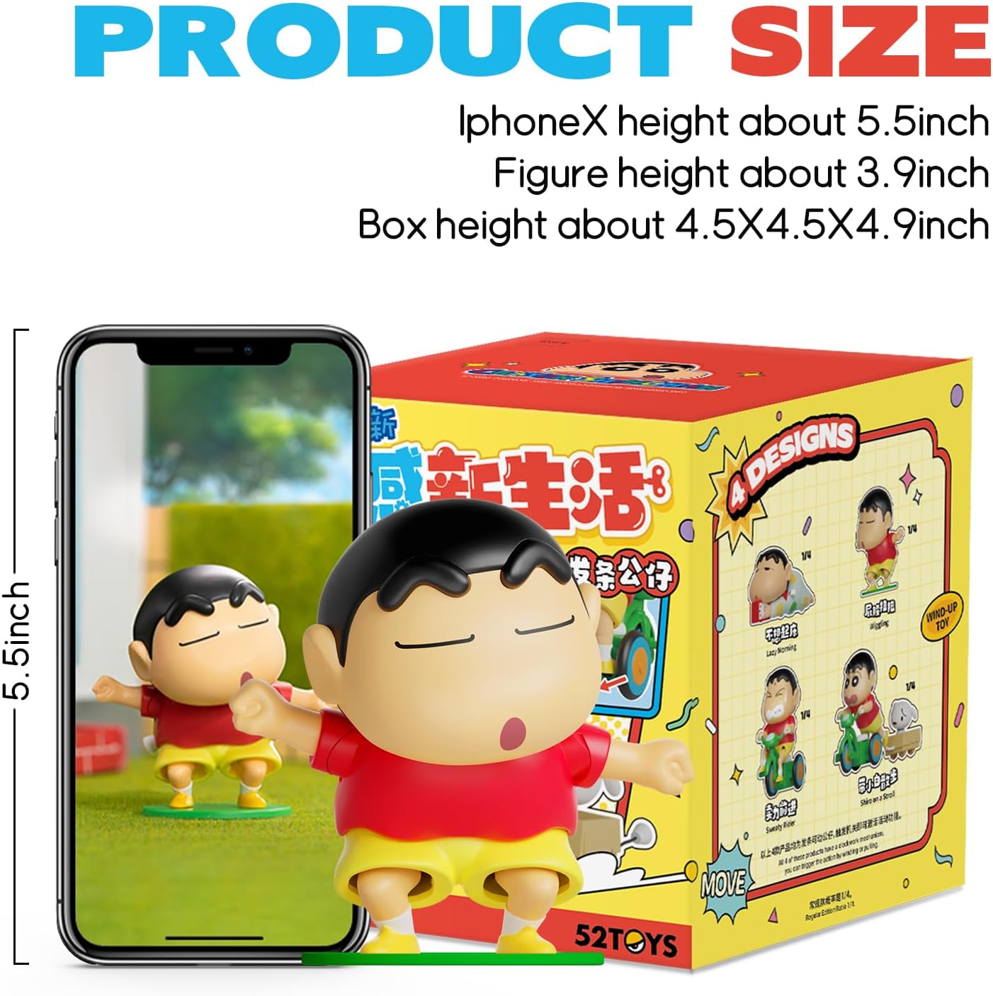 Crayon SHIN-CHAN Dynamic SHIN-Life Blind Box Figure (1PC)