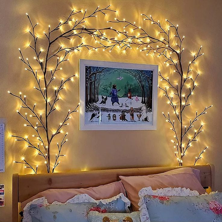 Tree Branch Wall Light â Aesthetic Glow for Serene Spaces And Fairytale House vibe