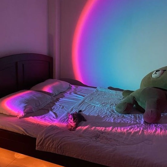 Sunset Lamp Projection Night Light lamp Light With Remote