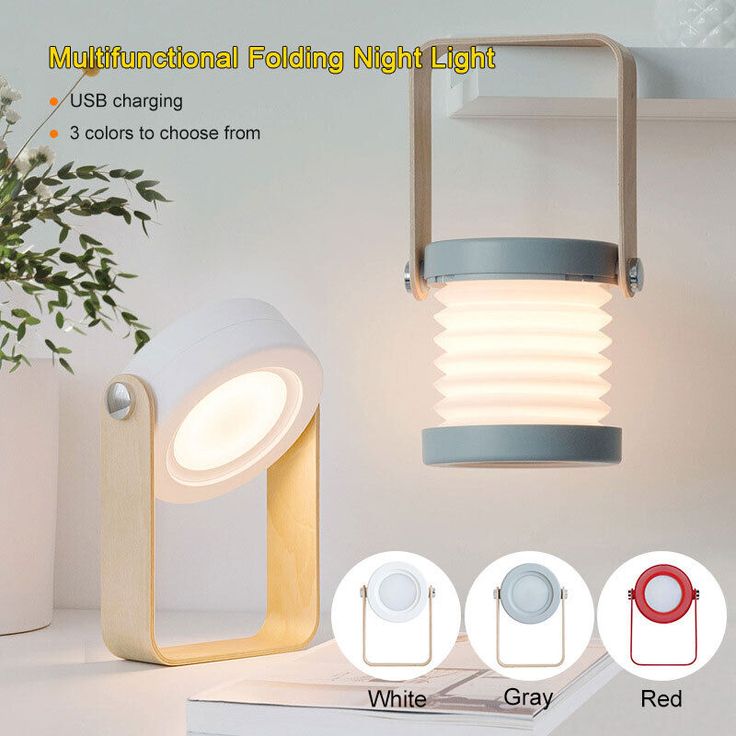 4-in-1 Foldable Table Lamp