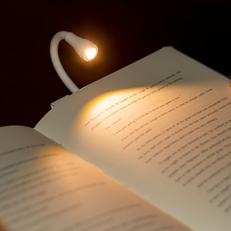 Reading Light Book Lamp for Book Reading ( Design Marker Pen Set FREE )