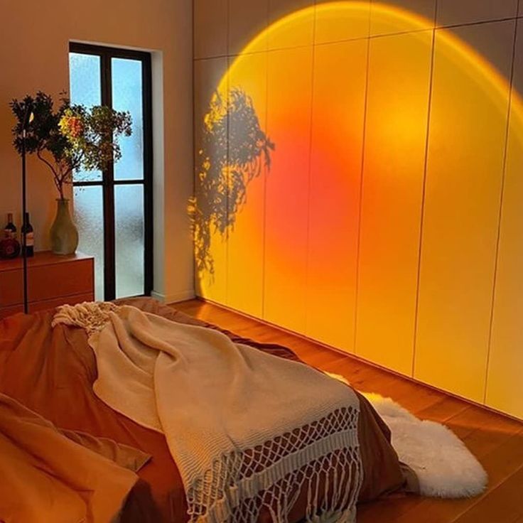 Sunset Lamp Projection Night Light lamp Light With Remote