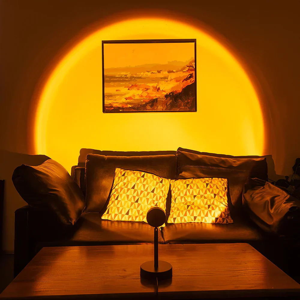 Sunset Lamp Projection Night Light lamp Light With Remote