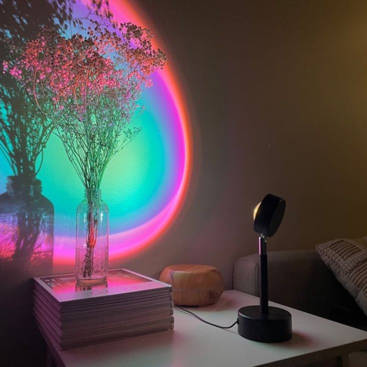 Sunset Lamp Projection Night Light lamp Light With Remote
