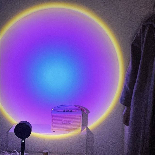 Sunset Lamp Projection Night Light lamp Light With Remote