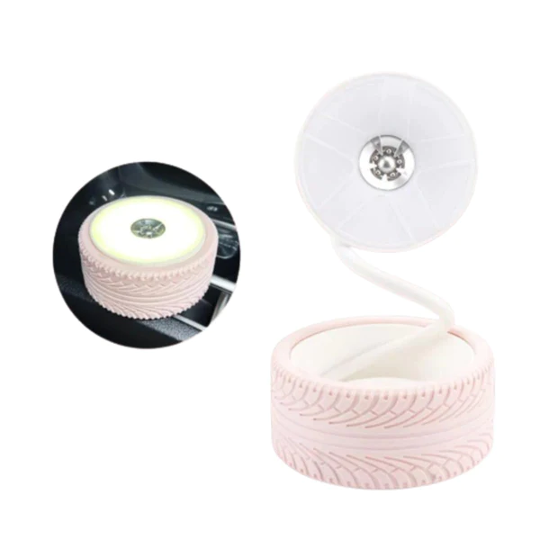 Tyre Wheel LED Table Lamps Desk Kids Bedroom Rechargeable Night Light