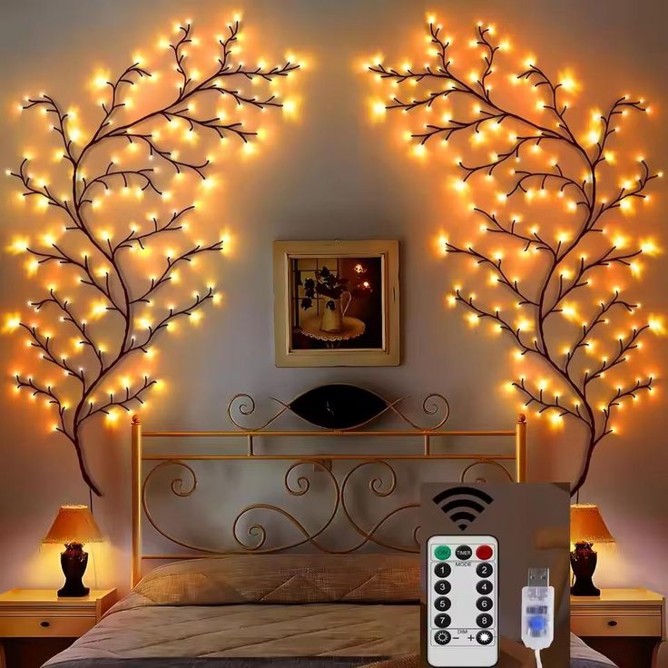 Tree Branch Wall Light â Aesthetic Glow for Serene Spaces And Fairytale House vibe