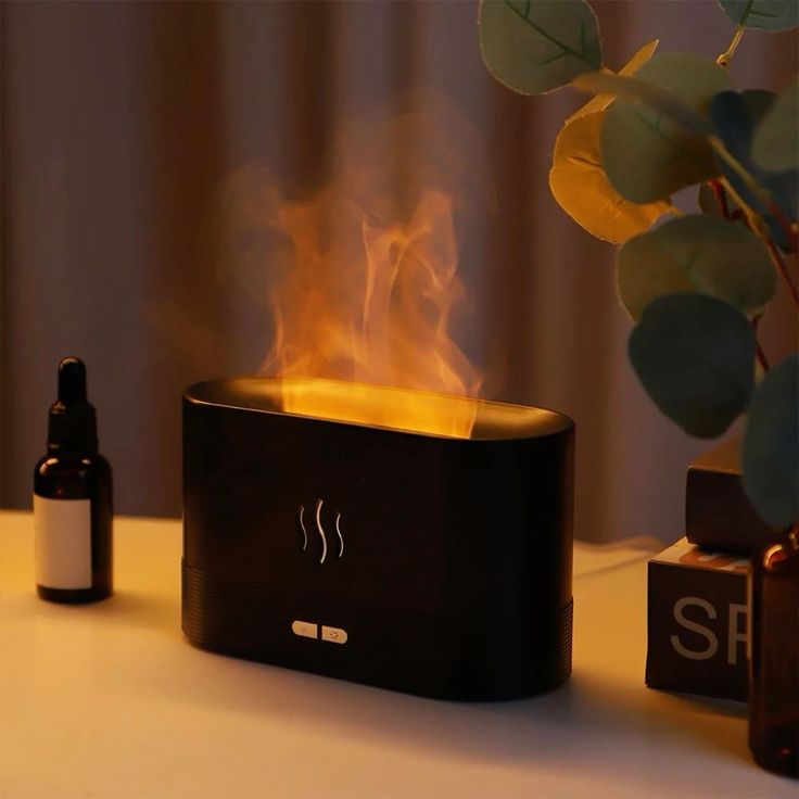Flame Effect Humidifier – Calm Meets Style