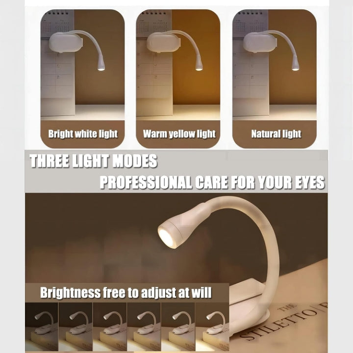 Reading Light Book Lamp for Book Reading ( Design Marker Pen Set FREE )