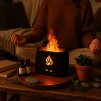 Flame Effect Humidifier – Calm Meets Style