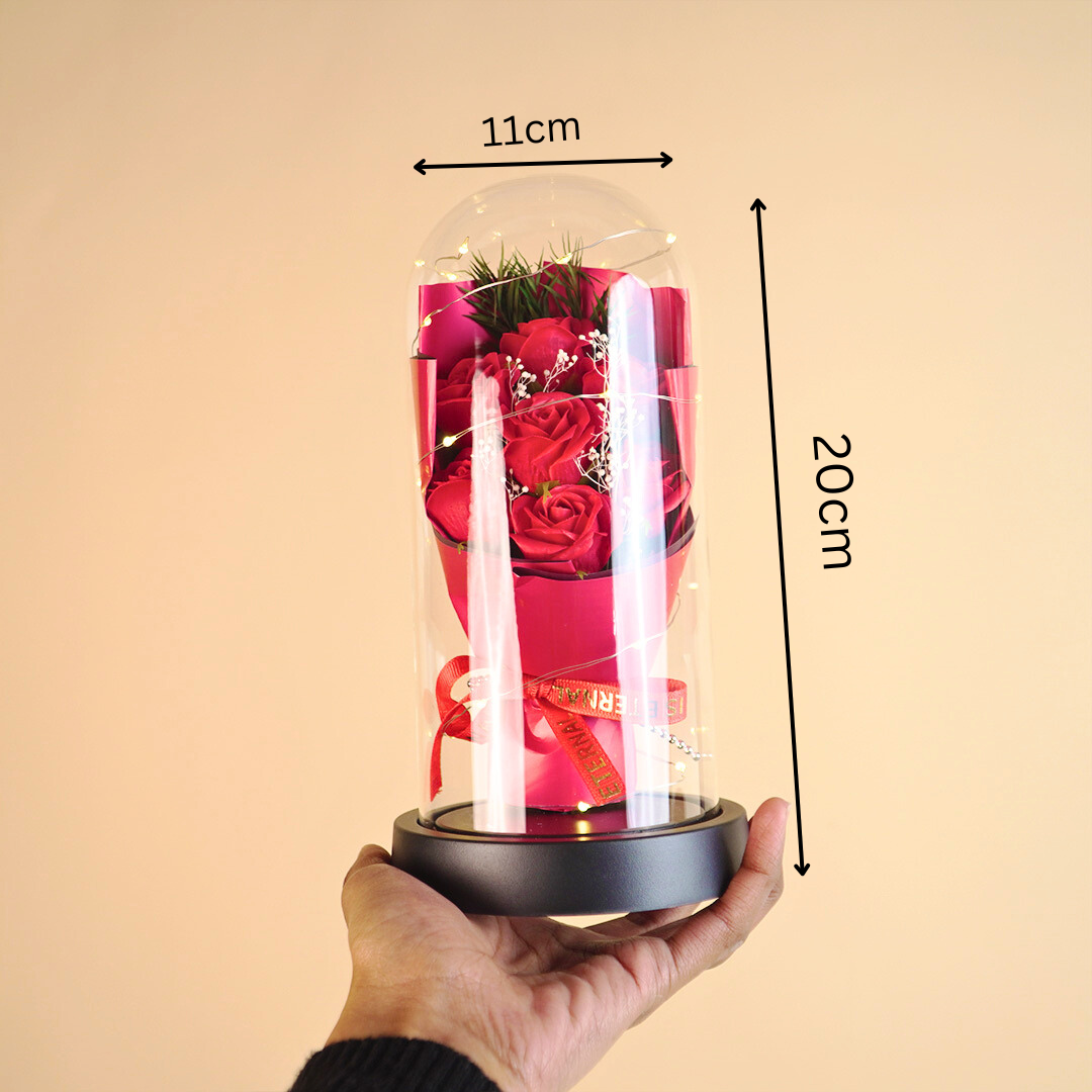 Luxury Rose Dome Gift for Special Occasions