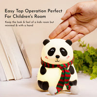 Cute Panda Silicon Night Lamp 7 Colour Changing Light