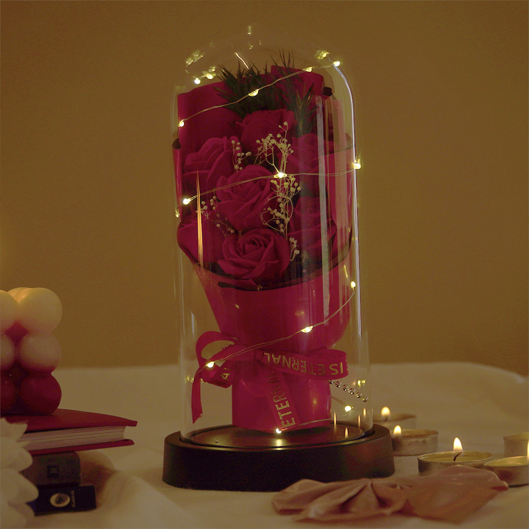Luxury Rose Dome Gift for Special Occasions