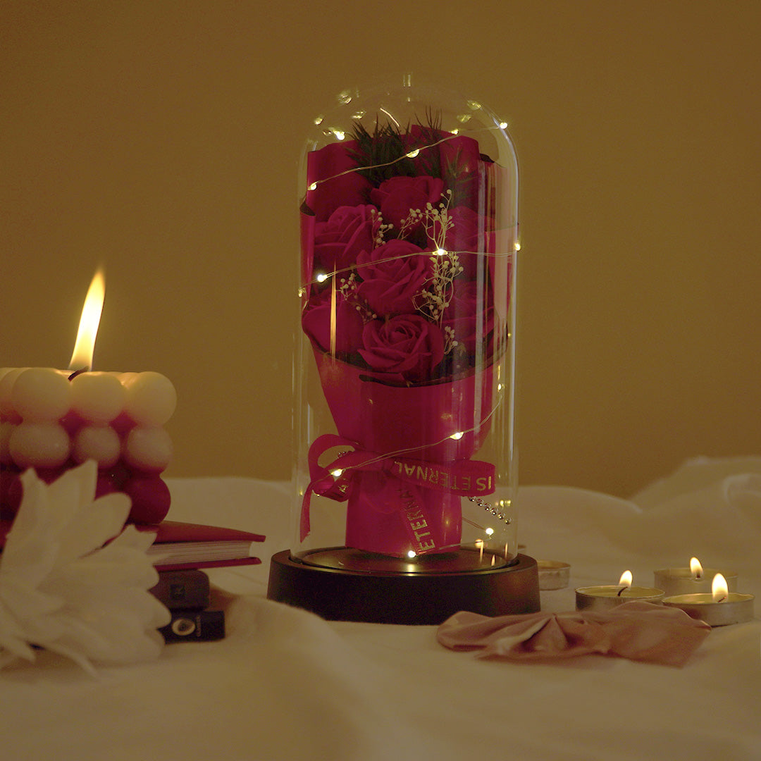 Luxury Rose Dome Gift for Special Occasions
