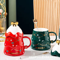 Christmas Coffee Bow Mug