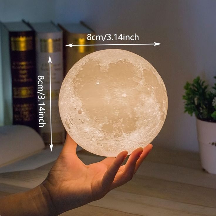 Magnetic Levitating Moon Lamp