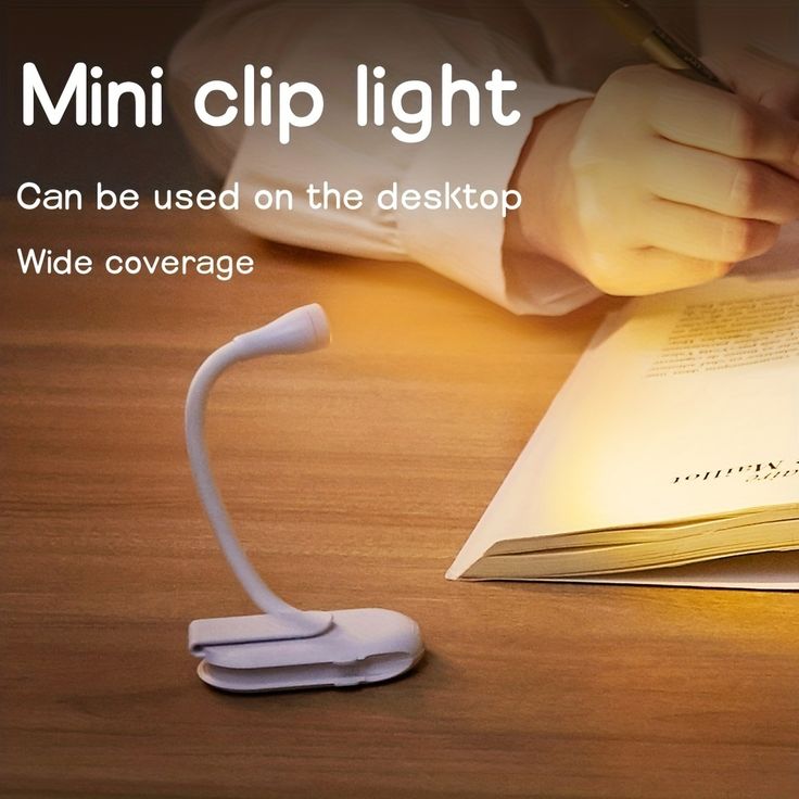 Reading Light Book Lamp for Book Reading ( Design Marker Pen Set FREE )
