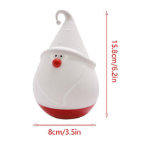 Silicone Snowman Santa Lamp