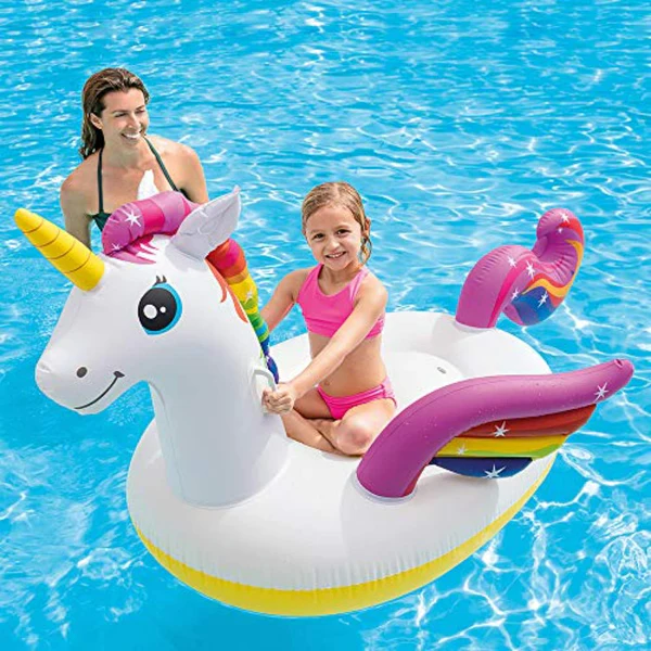 Unicorn Ride-On Swimming Pool Float