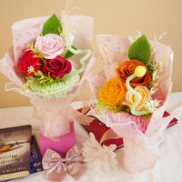 Handcrafted Artificial Rose Bouquet