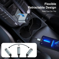 PowerGlide Car Charger 4 in 1 [2025 Ultra-Compact]