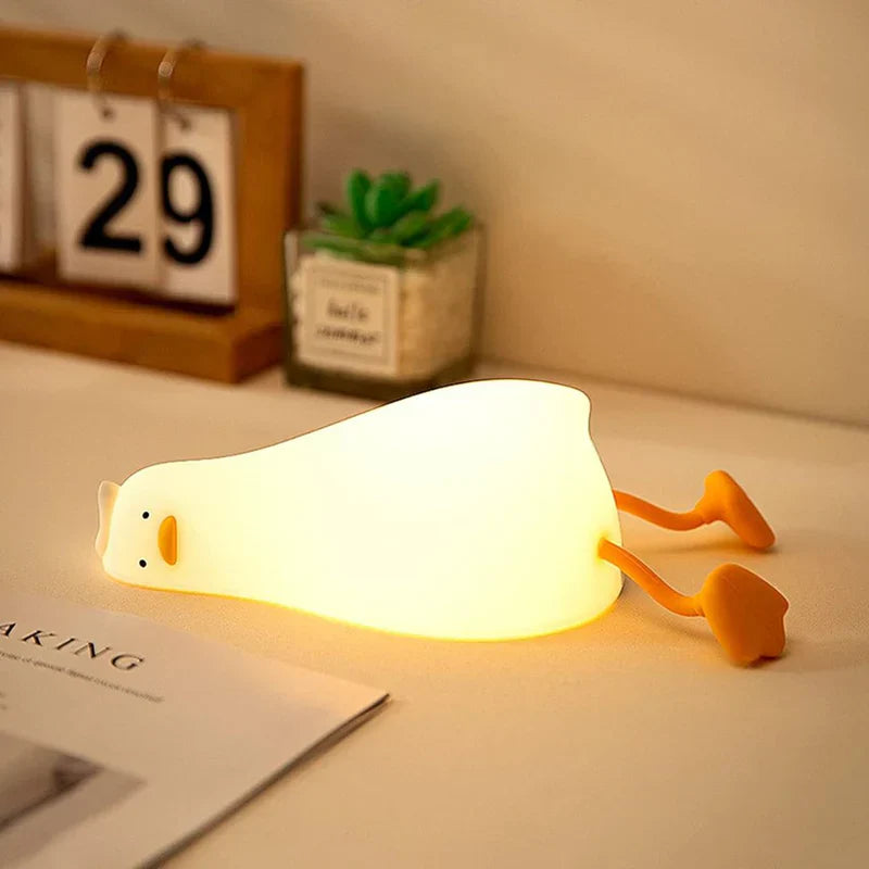 Sleeping  Cute Duck Touch Sensor Lamp