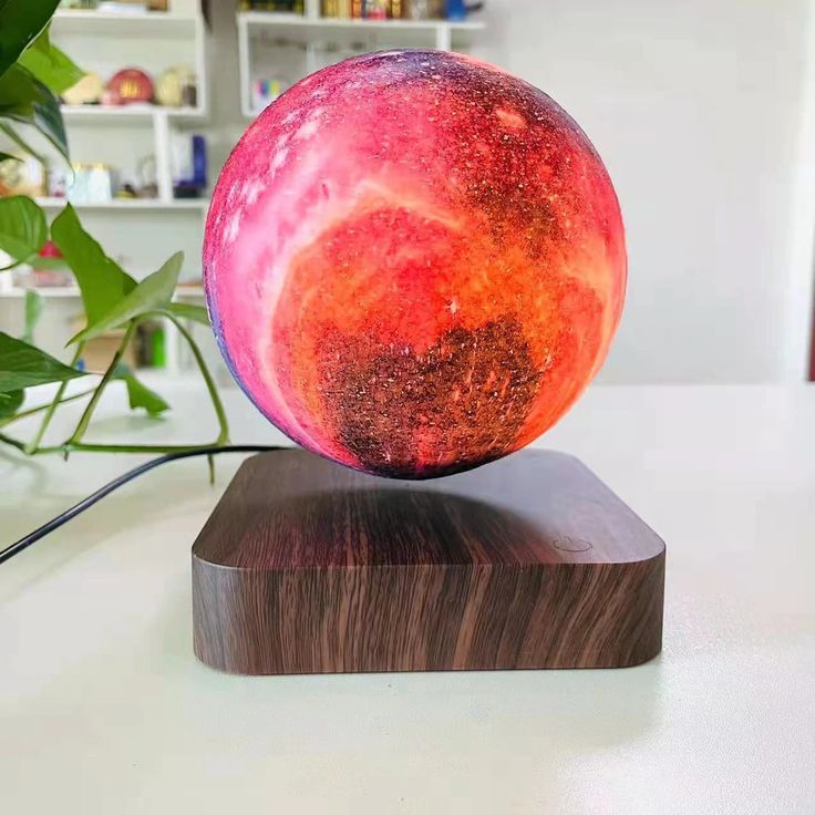 Galaxy Multicolor Levitating Moon