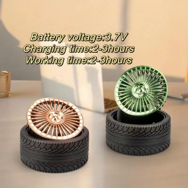 Windspeed Analogue Tyre Fan 360 Degree Rotatable Portable Fan