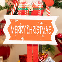 Merry Christmas Hanging Santa Decoration