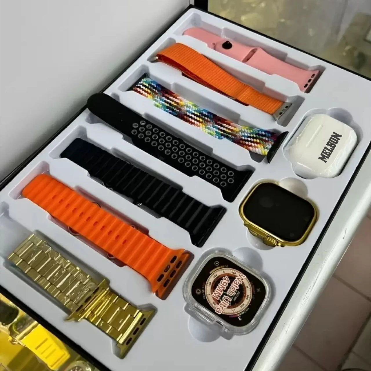 Ultra 10-in-1 Smart Watch Combo.