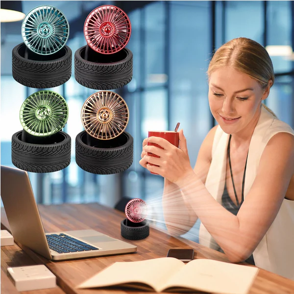 Windspeed Analogue Tyre Fan 360 Degree Rotatable Portable Fan