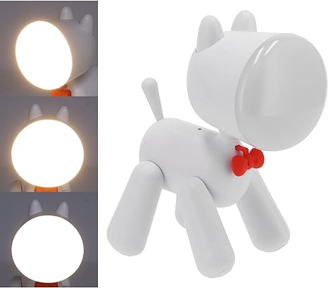 Cute Puppy Shape Lamp Animal LED Night Light Adjustable Brightness & Children's Eye Care Night light