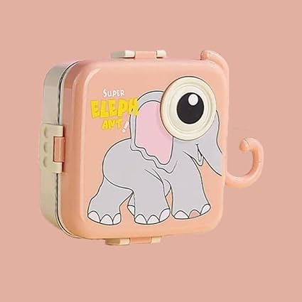 Personalized square stainless steel kids Bento Lunch Box