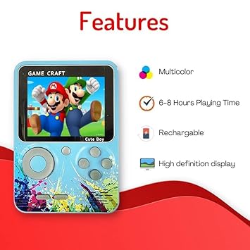 Retro GameBox 500 Games in 1 (Premium Quality) by Veraastore"