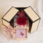 Luxury Surprise Gift Box with Roses & Teddy