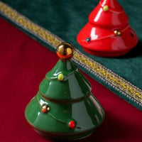 Christmas Tree Mug With Straw