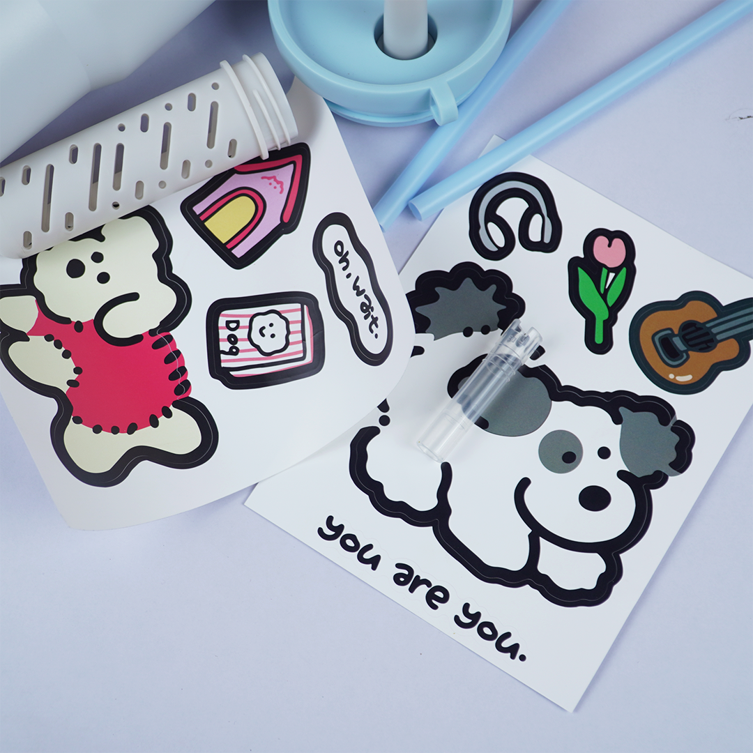 Sticker Insulated Tumbler