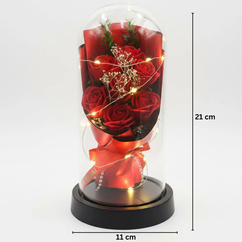 Luxury Rose Dome Gift for Special Occasions